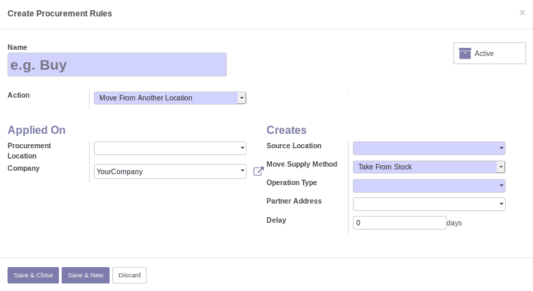 push and procurement rules in odoo-cybrosys