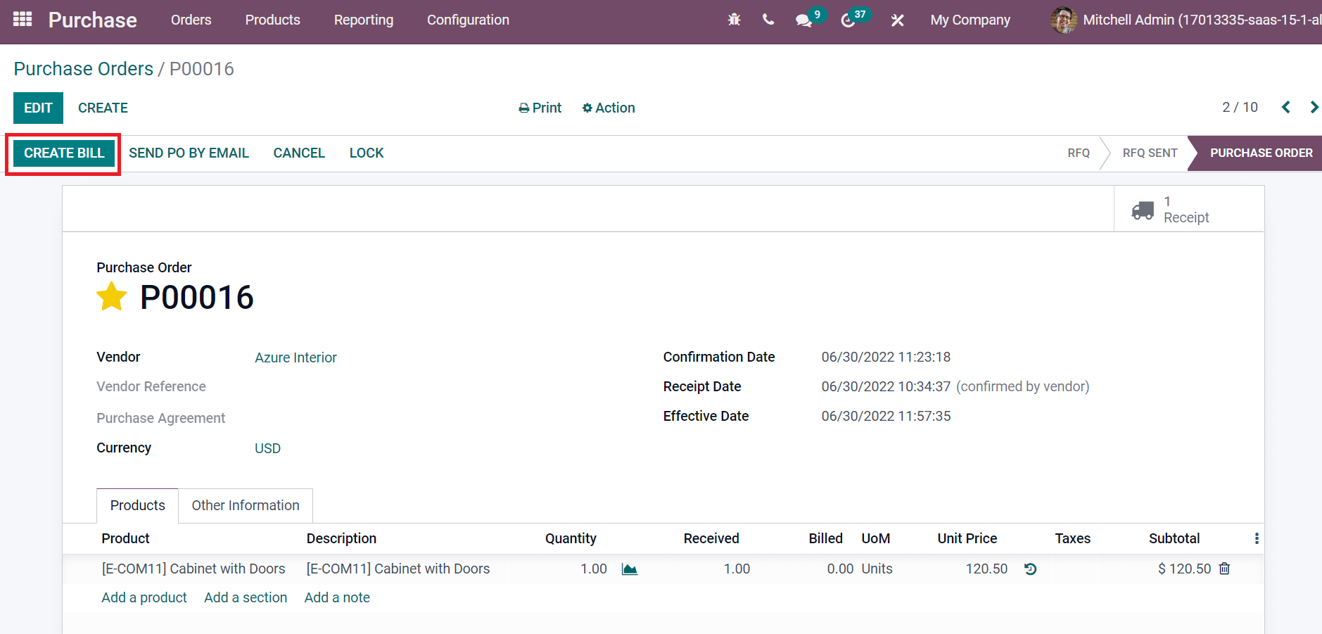 receipt-confirmation-of-a-purchase-order-with-odoo-15-cybrosys