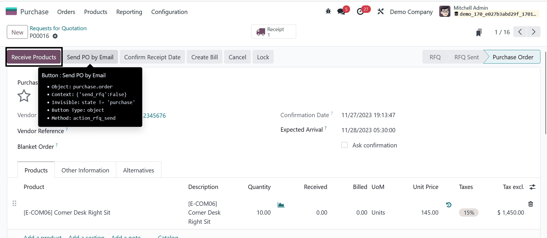 Reordering Rules in Odoo 17 Inventory-cybrosys