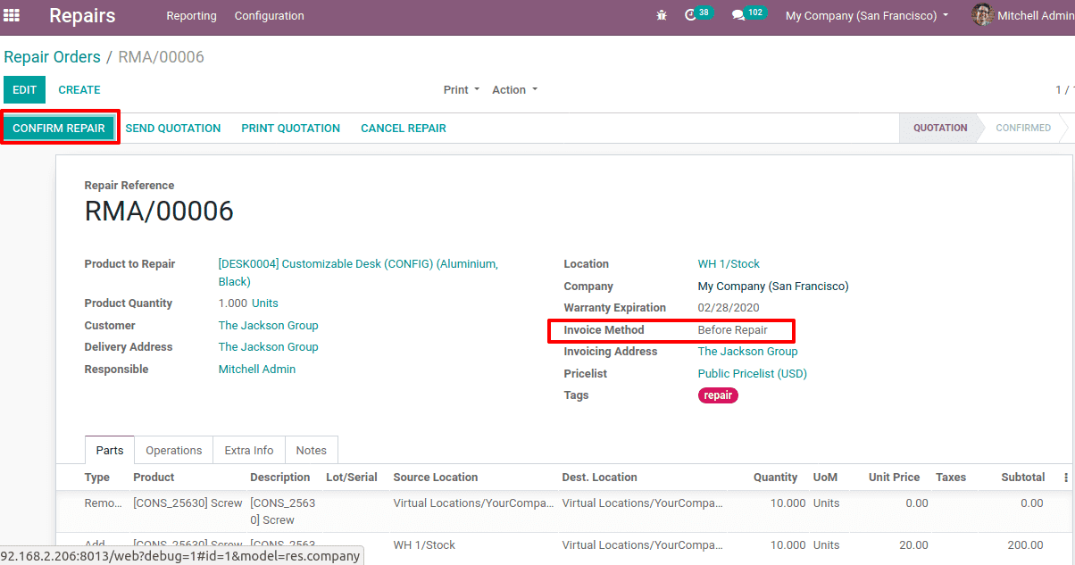 repair-management-in-odoo-13