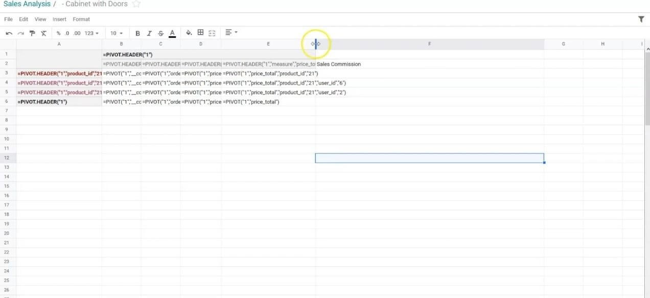 role-of-odoo-spreadsheet-in-sales-module