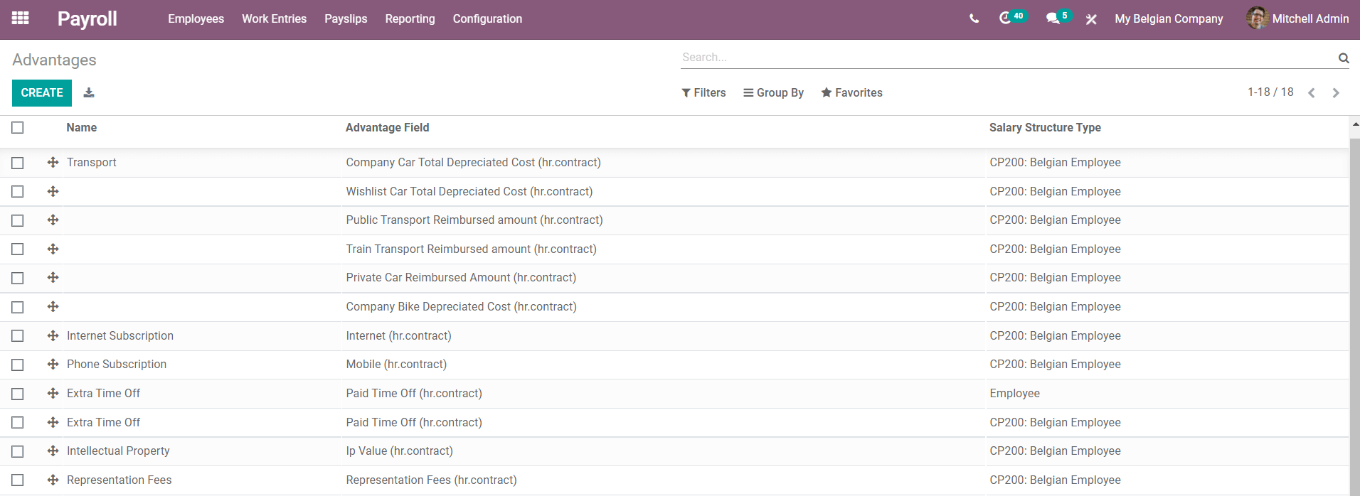 salary-structure-and-rules-configuration-in-odoo-payroll-module