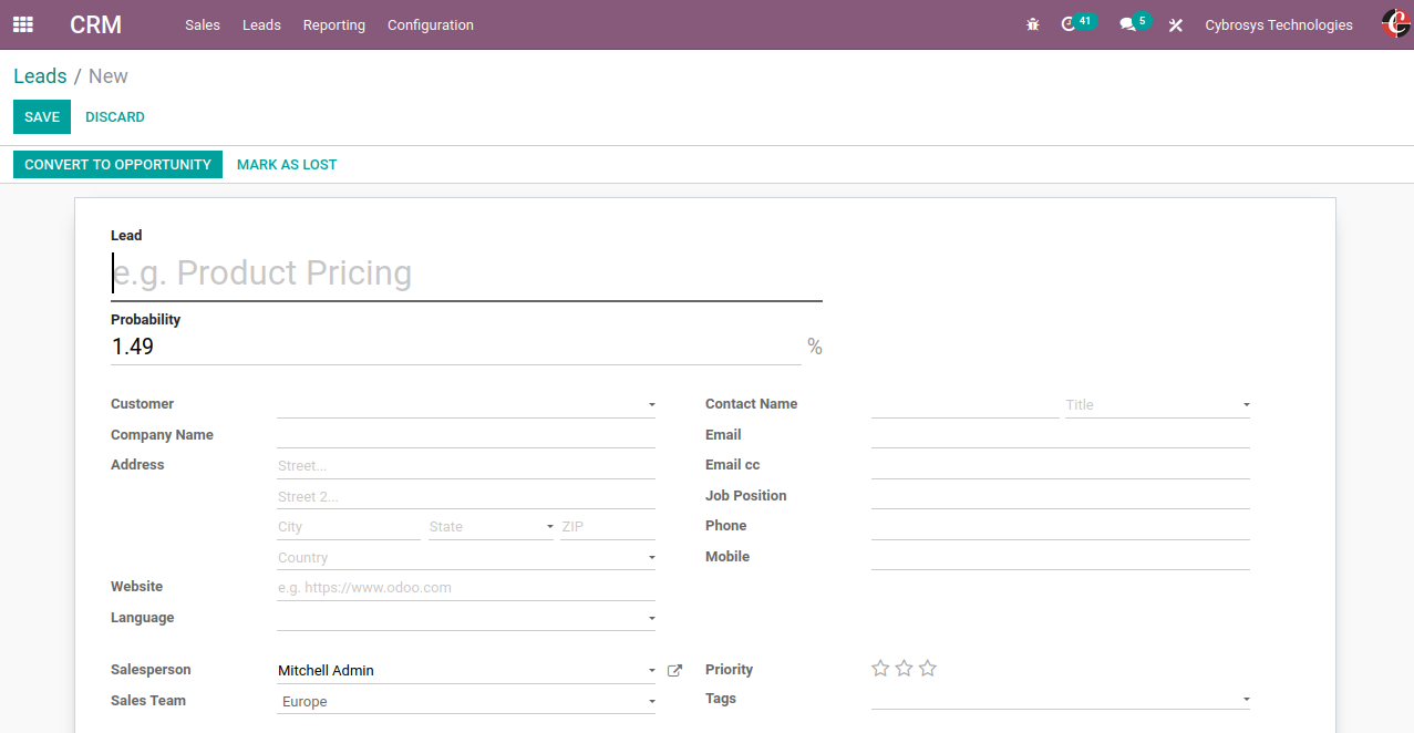 sales-and-crm-in-odoo-14