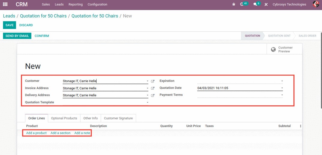 sales-and-crm-in-odoo-14