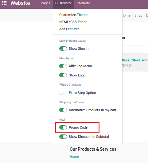 sales pricelist management in odoo