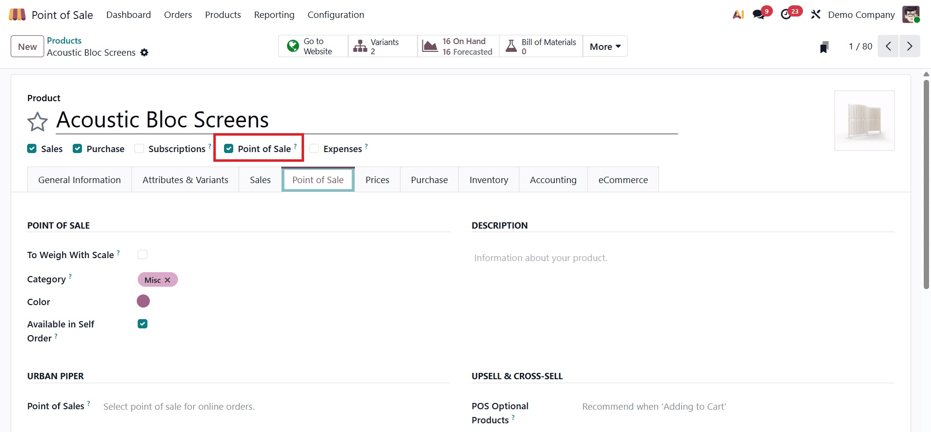 Step-by-Step Guide to Selling Products in Odoo 19 POS-cybrosys
