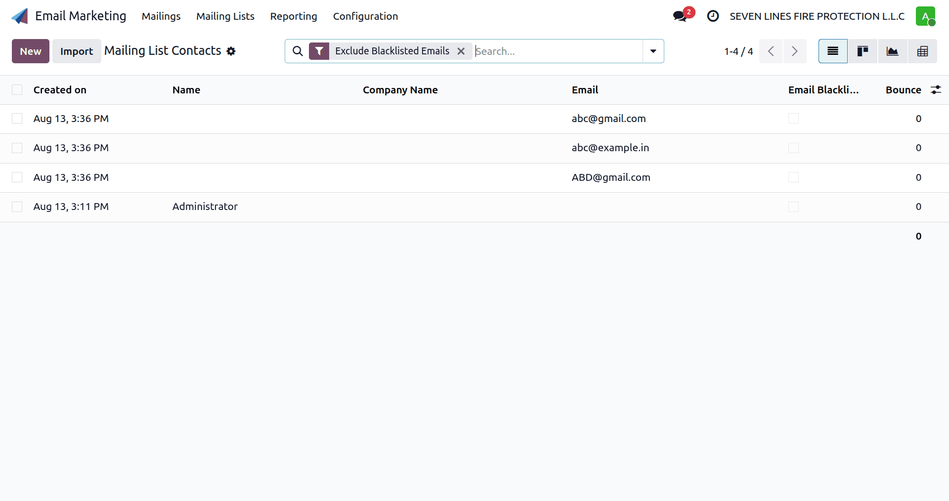 Step-by-Step Guide to Setting Up Mailing Lists in Odoo 19-cybrosys