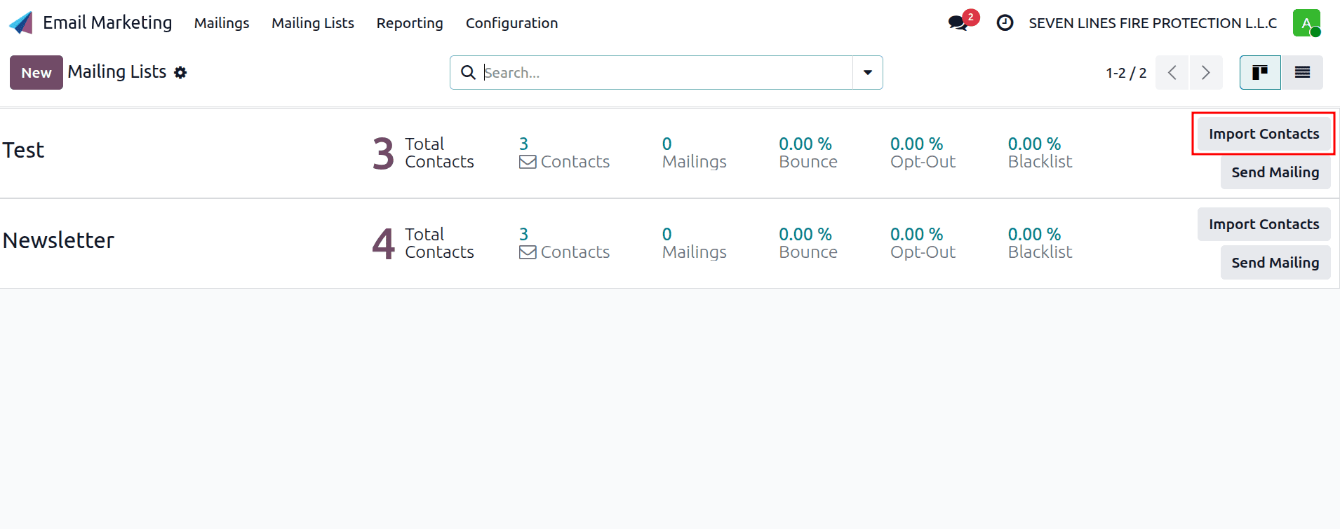 Step-by-Step Guide to Setting Up Mailing Lists in Odoo 19-cybrosys