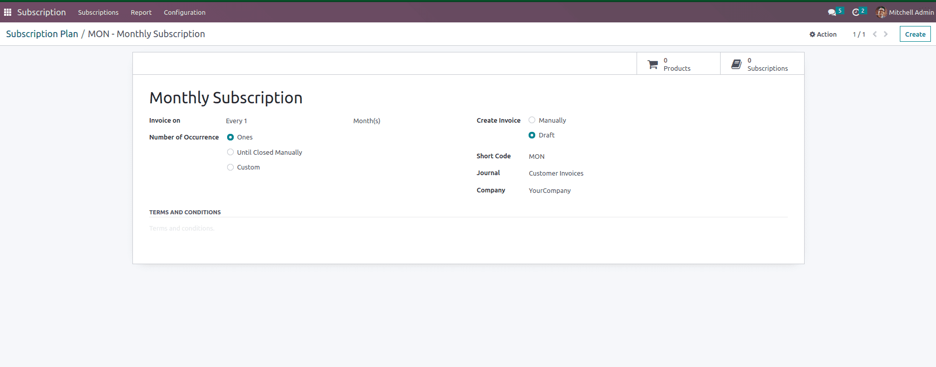 Subscription Management Module In Odoo 16-cybrosys