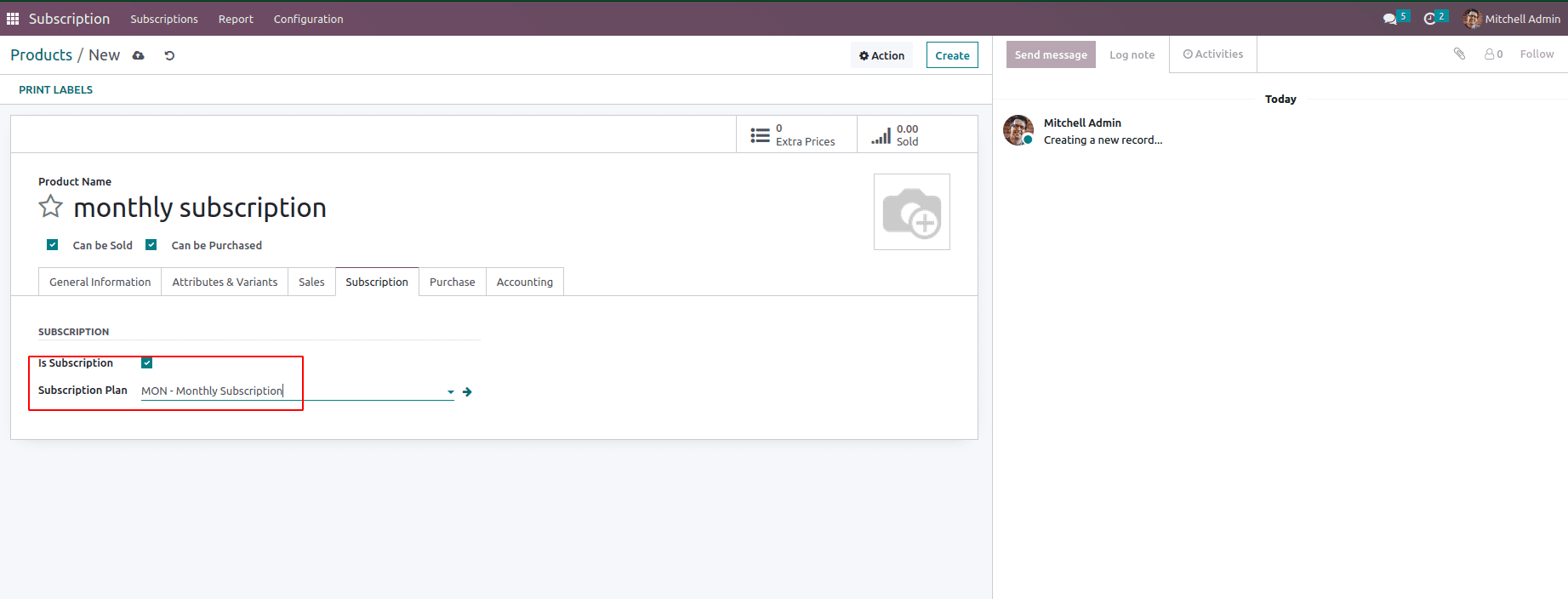 Subscription Management Module In Odoo 16-cybrosys
