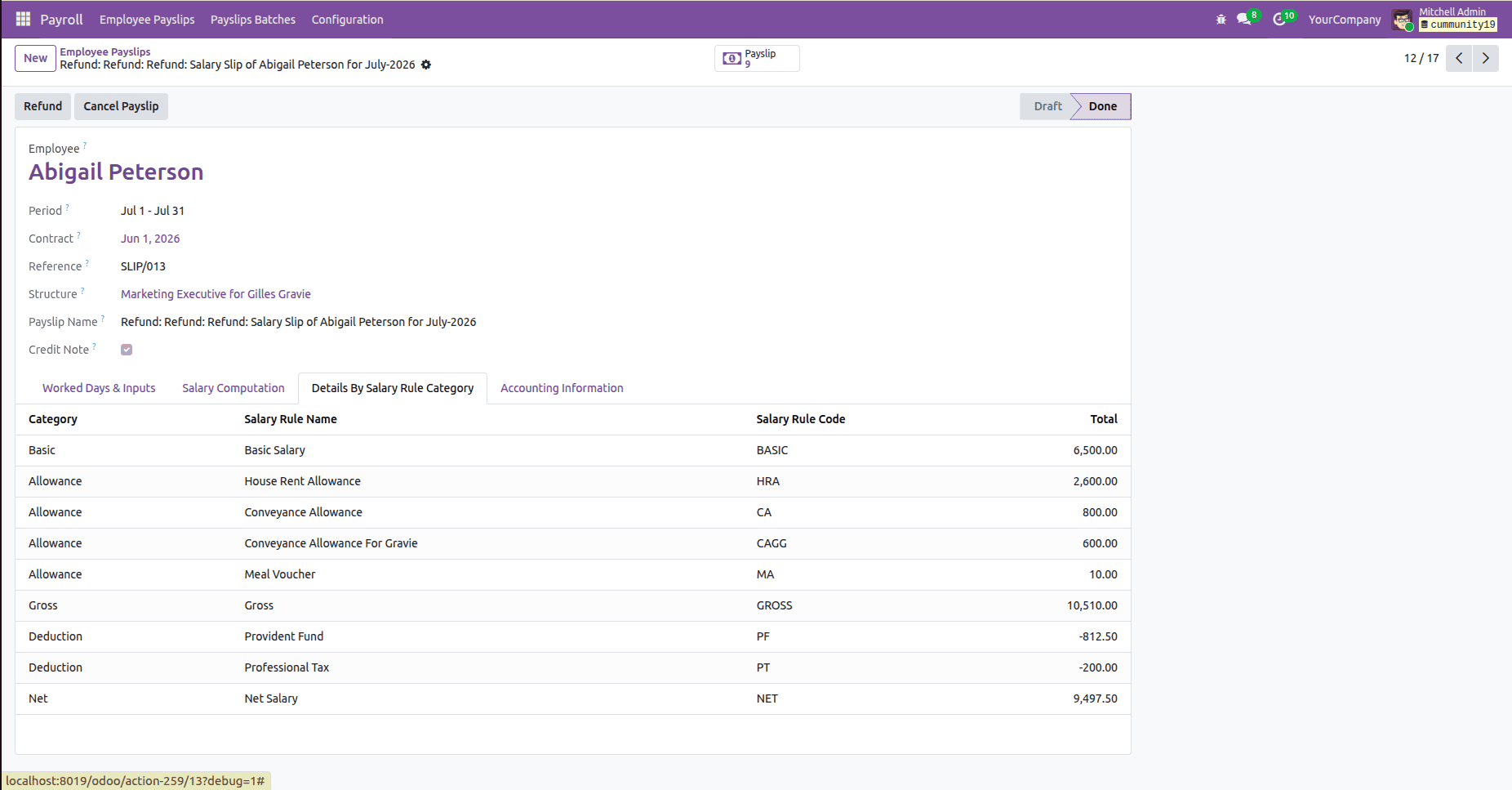 The Complete HR Payroll Solution for Odoo 19 Community Edition-cybrosys