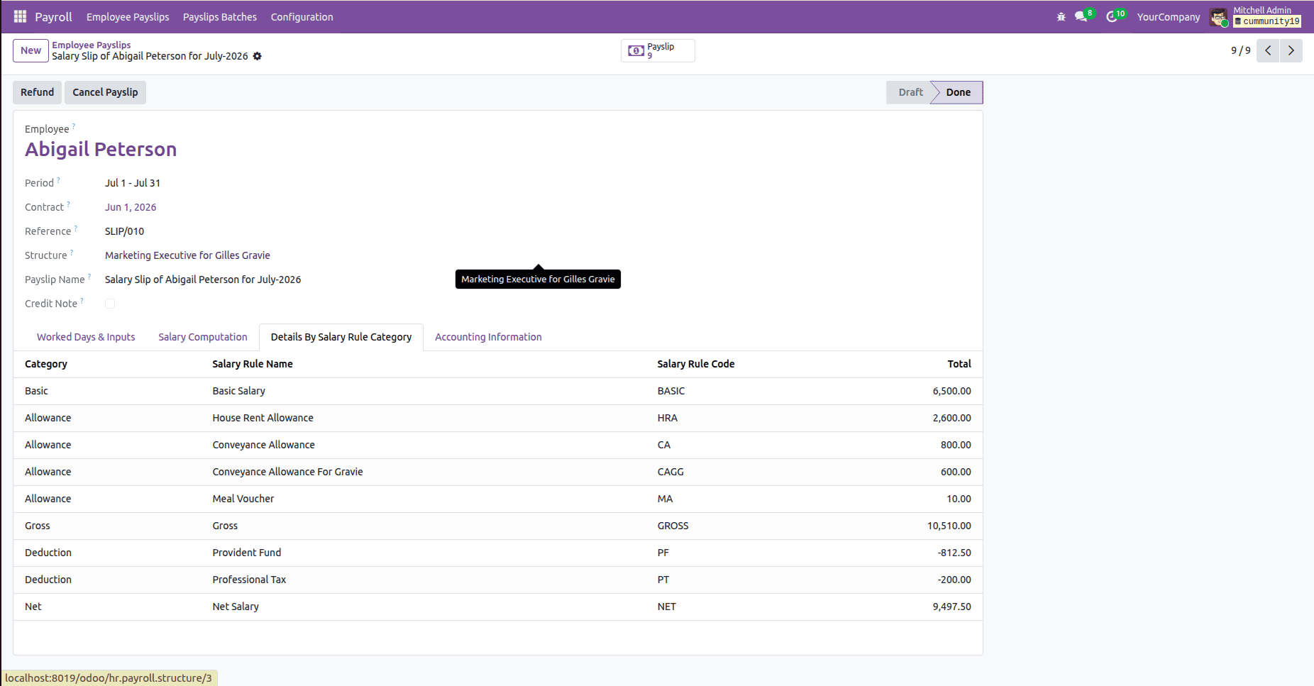 The Complete HR Payroll Solution for Odoo 19 Community Edition-cybrosys