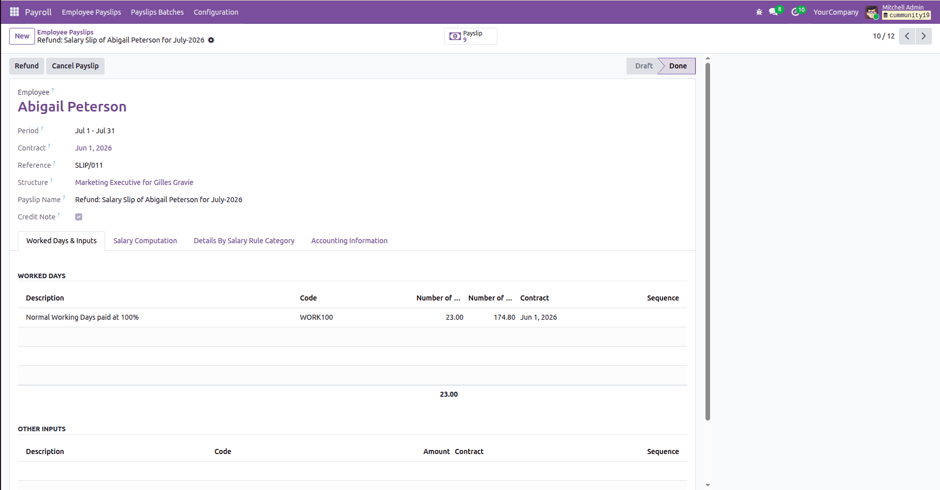 The Complete HR Payroll Solution for Odoo 19 Community Edition-cybrosys