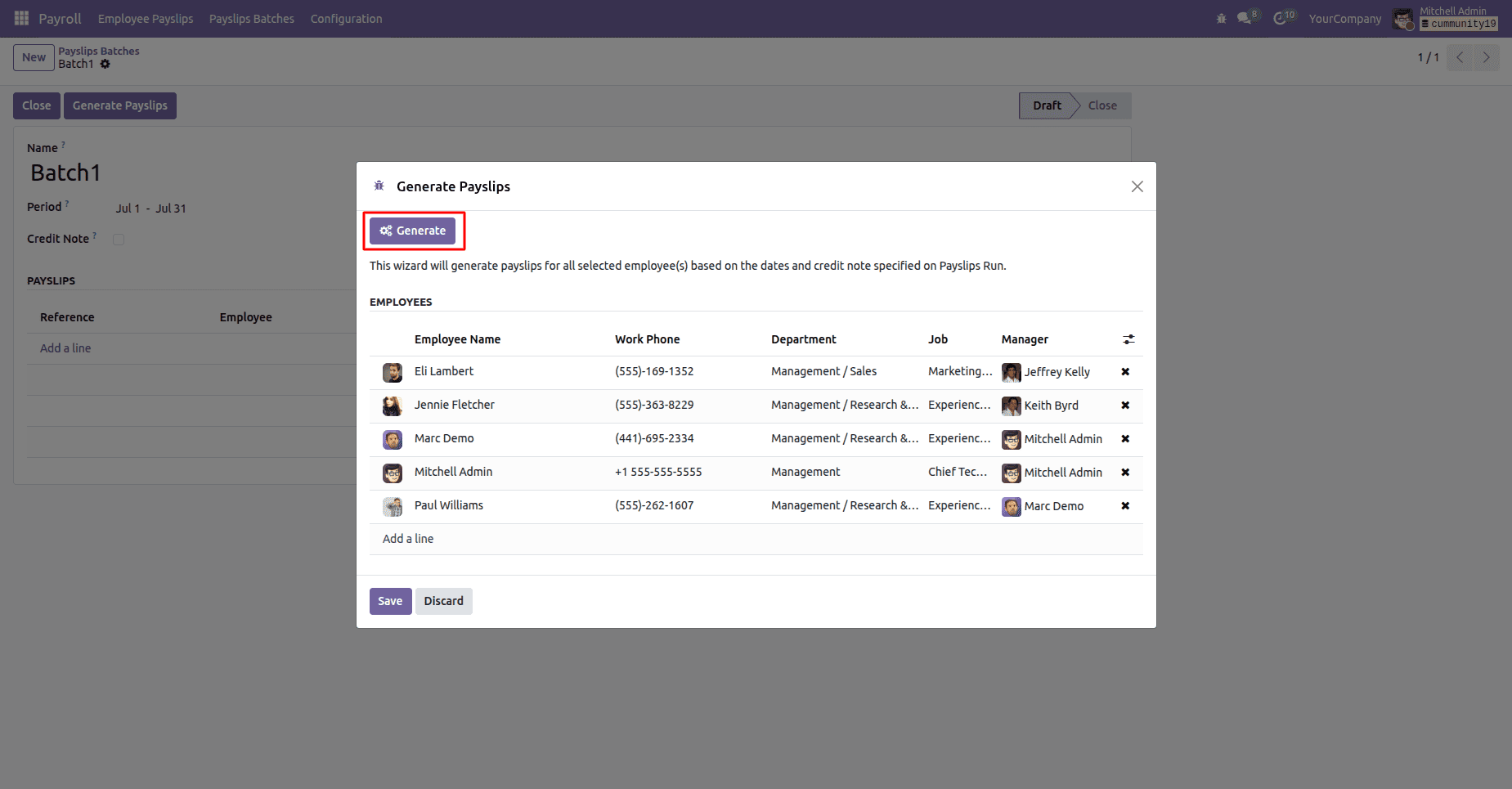 The Complete HR Payroll Solution for Odoo 19 Community Edition-cybrosys