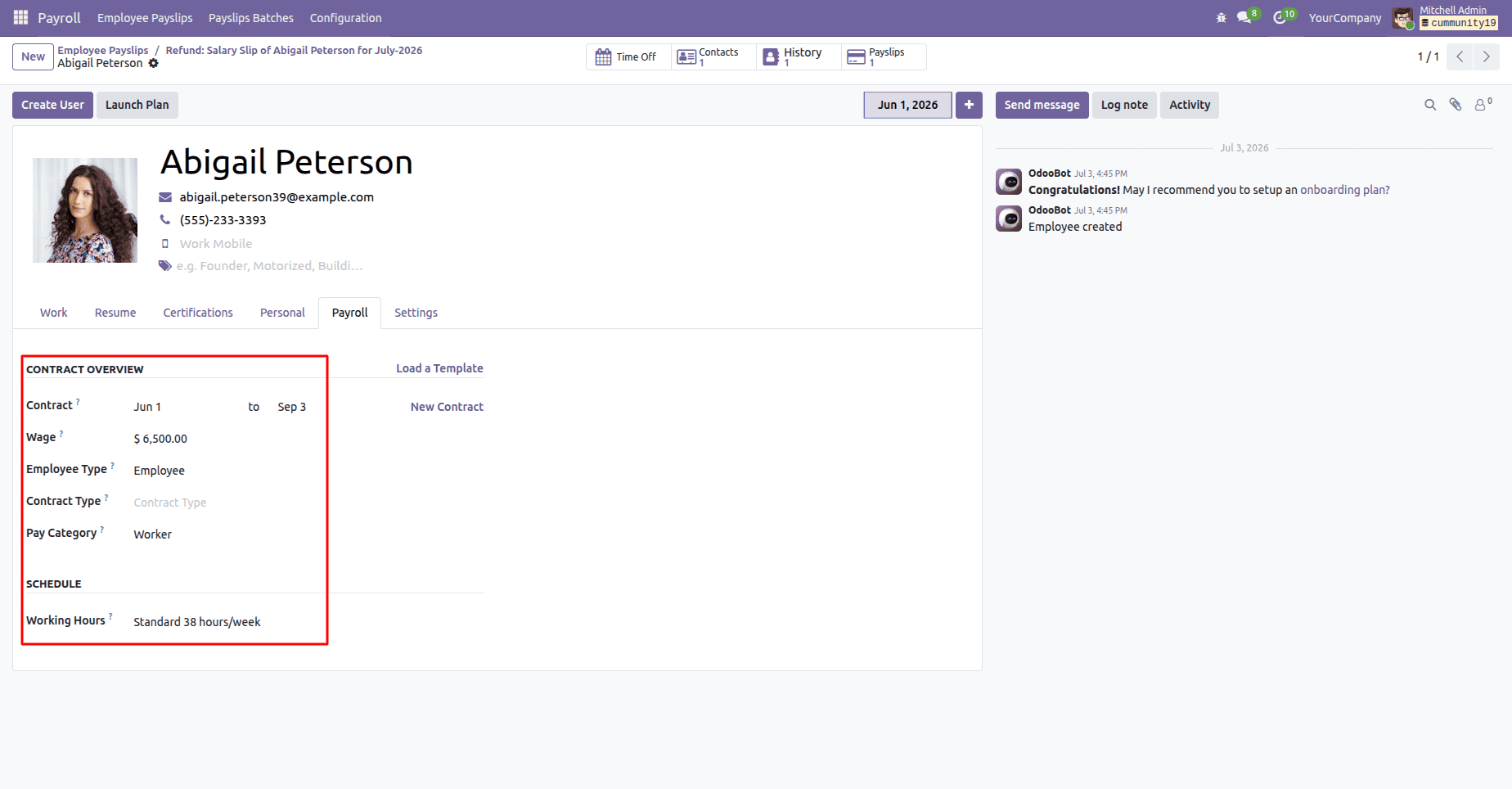 The Complete HR Payroll Solution for Odoo 19 Community Edition-cybrosys