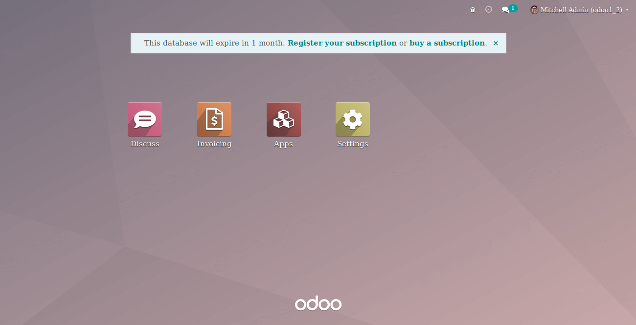 upgrade odoo community database into enterprise