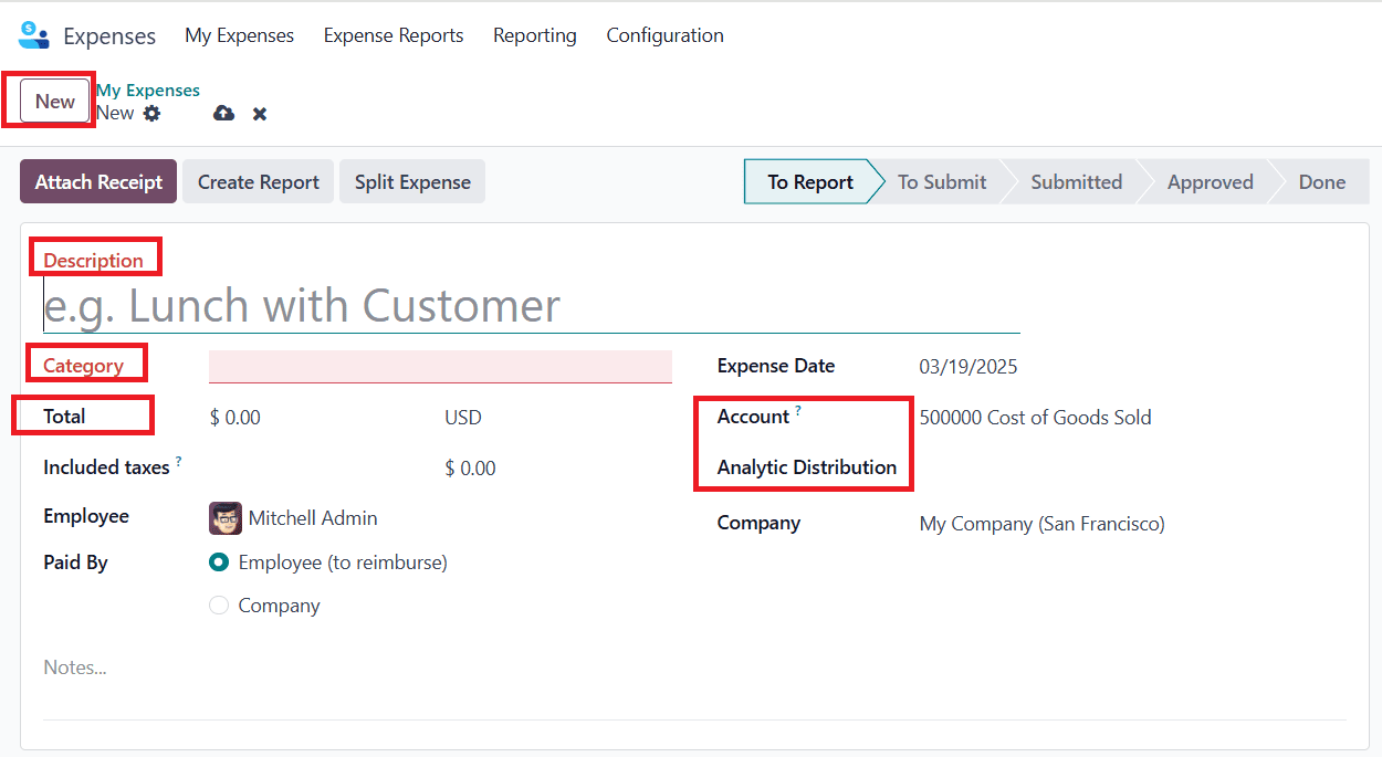 What are the Differences Between Odoo 18 Community & Enterprise in Expenses-cybrosys