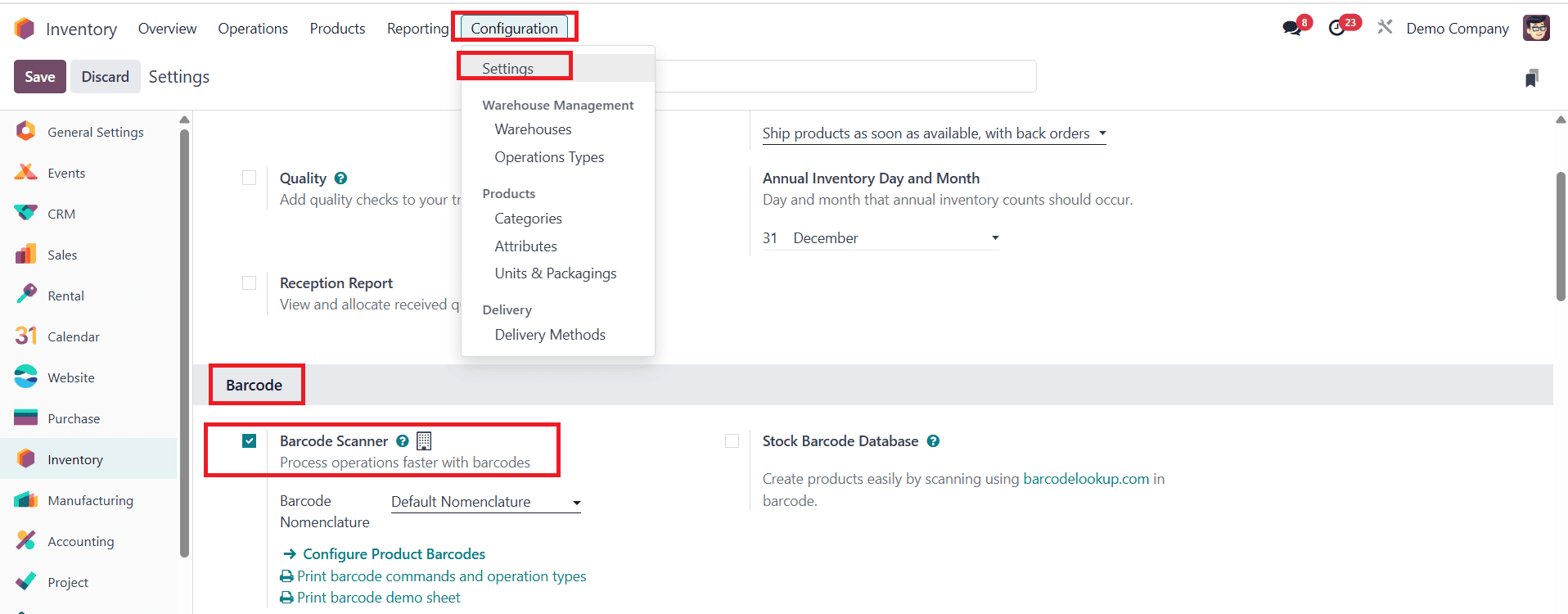 What are the Differences Between Odoo 18 Community & Enterprise in Inventory-cybrosys