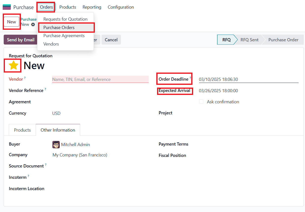 What are the Differences Between Odoo 18 Community & Enterprise in Purchase-cybrosys