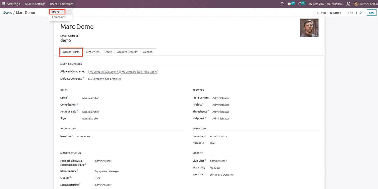 What Are the Different Types of Access Rights in Odoo 16 Inventory-cybrosys