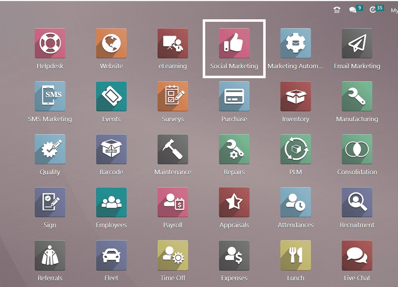 What are the Features of Odoo 16 Social Marketing Module-cybrosys