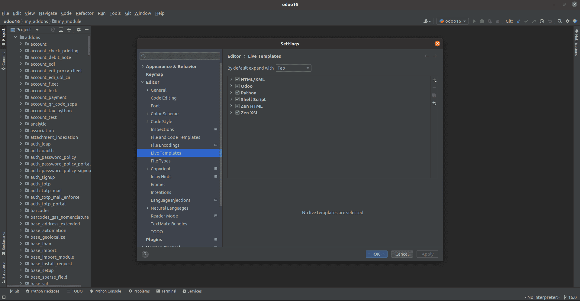 What Are The Live Templates In Pycharm-cybrosys