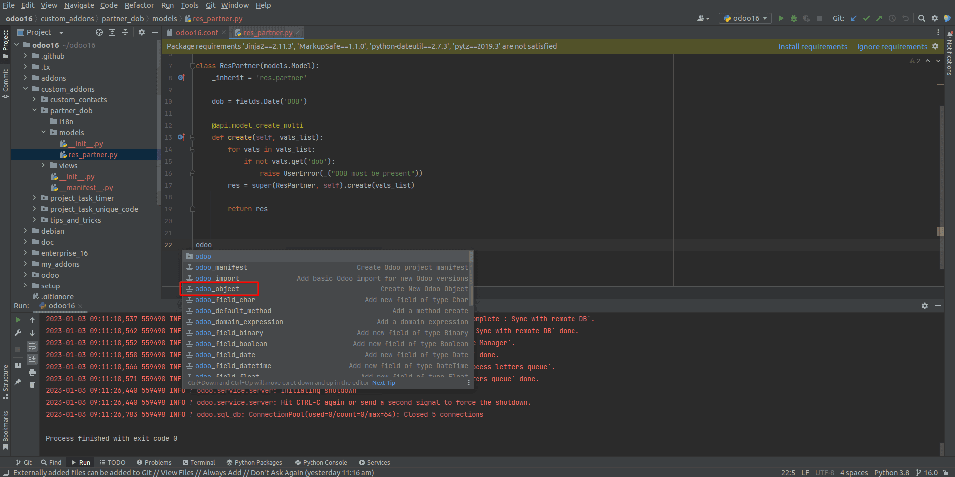 What Are The Live Templates In Pycharm-cybrosys