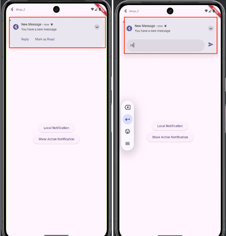 What are the Types of Notifications in Flutter-cybrosys