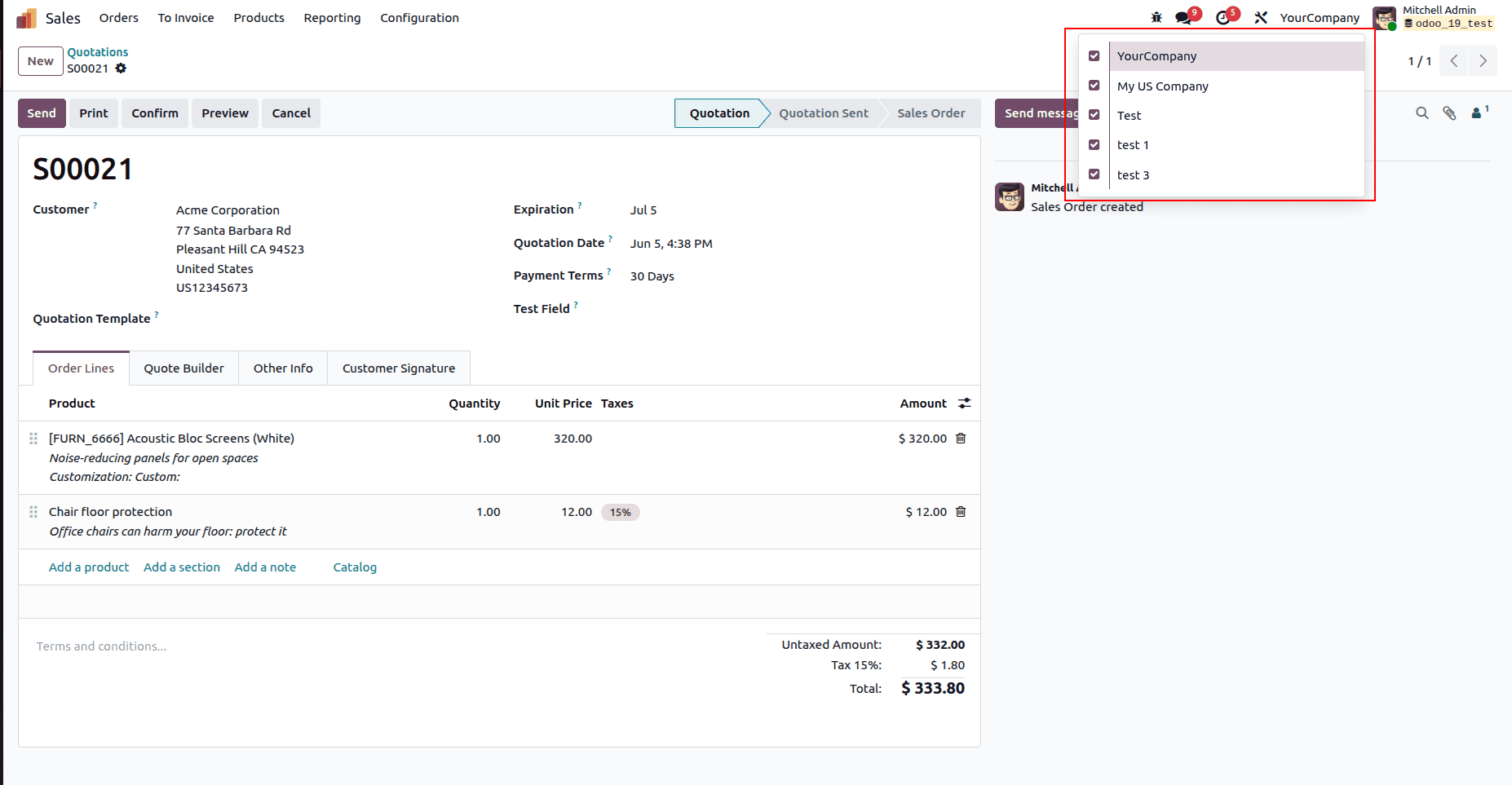 What are User-defined Defaults in Odoo 19-cybrosys