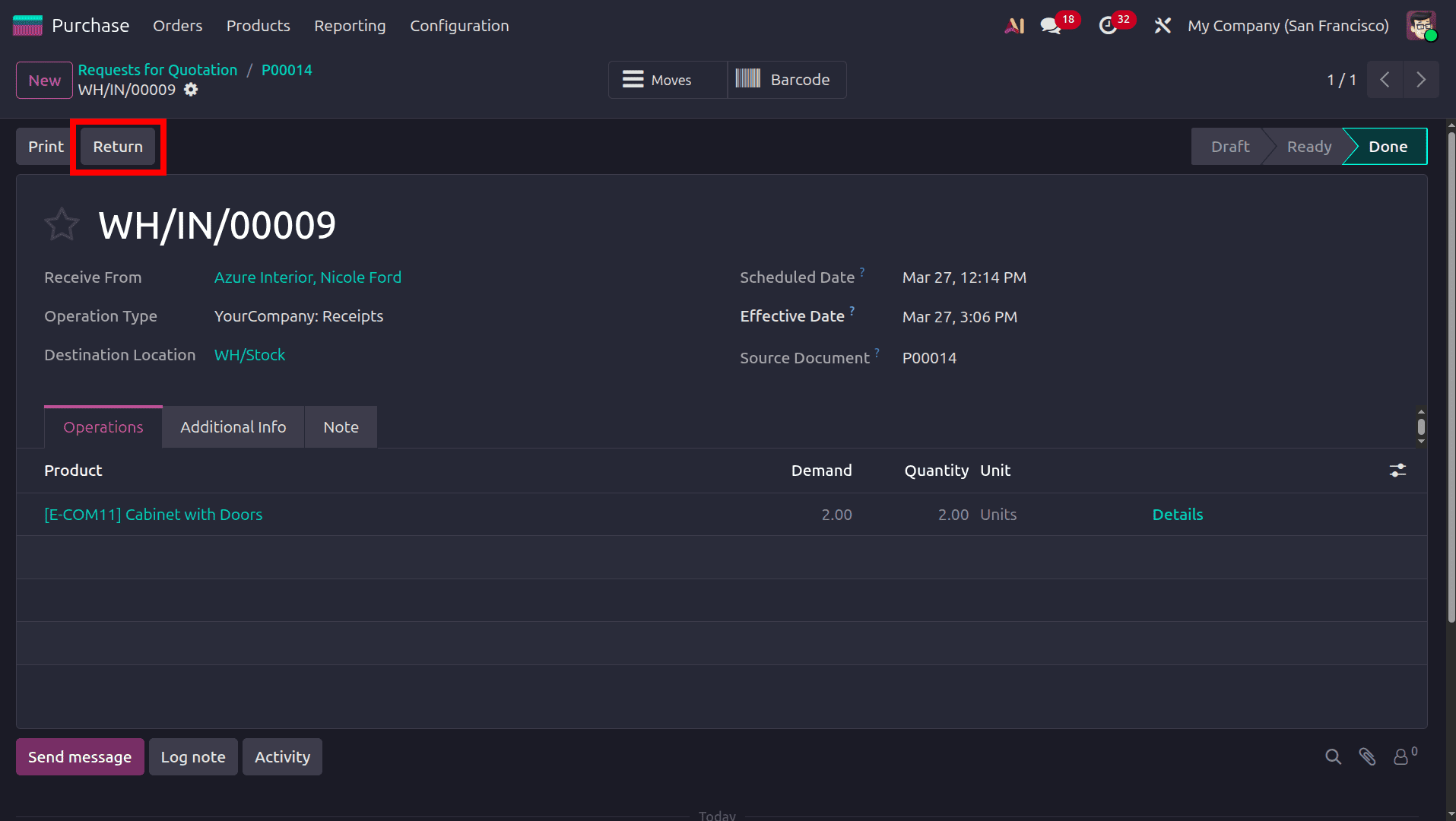 What are Vendor Refund Workflows in Odoo 19 Accounting-cybrosys