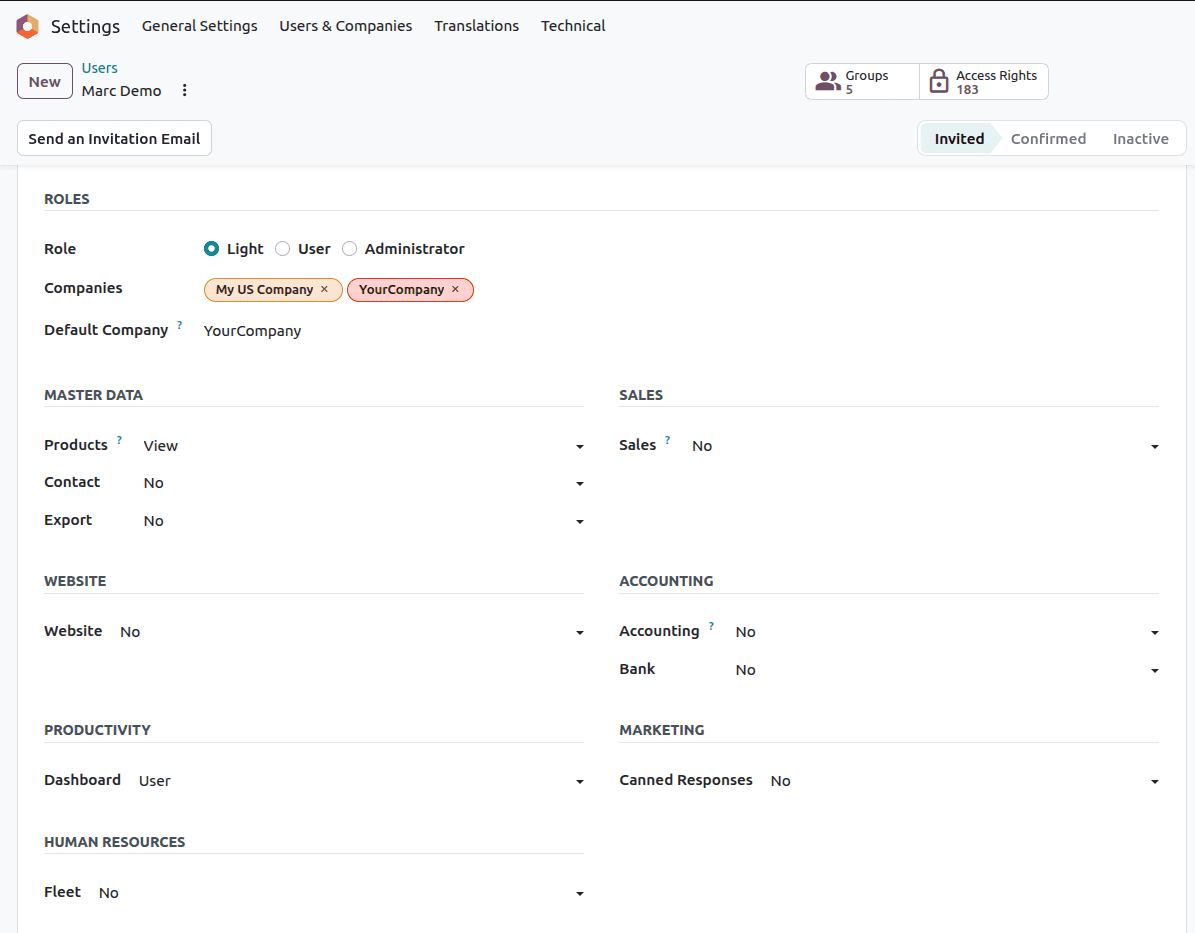 What Is an Odoo Light User and How Does It Work?-cybrosys