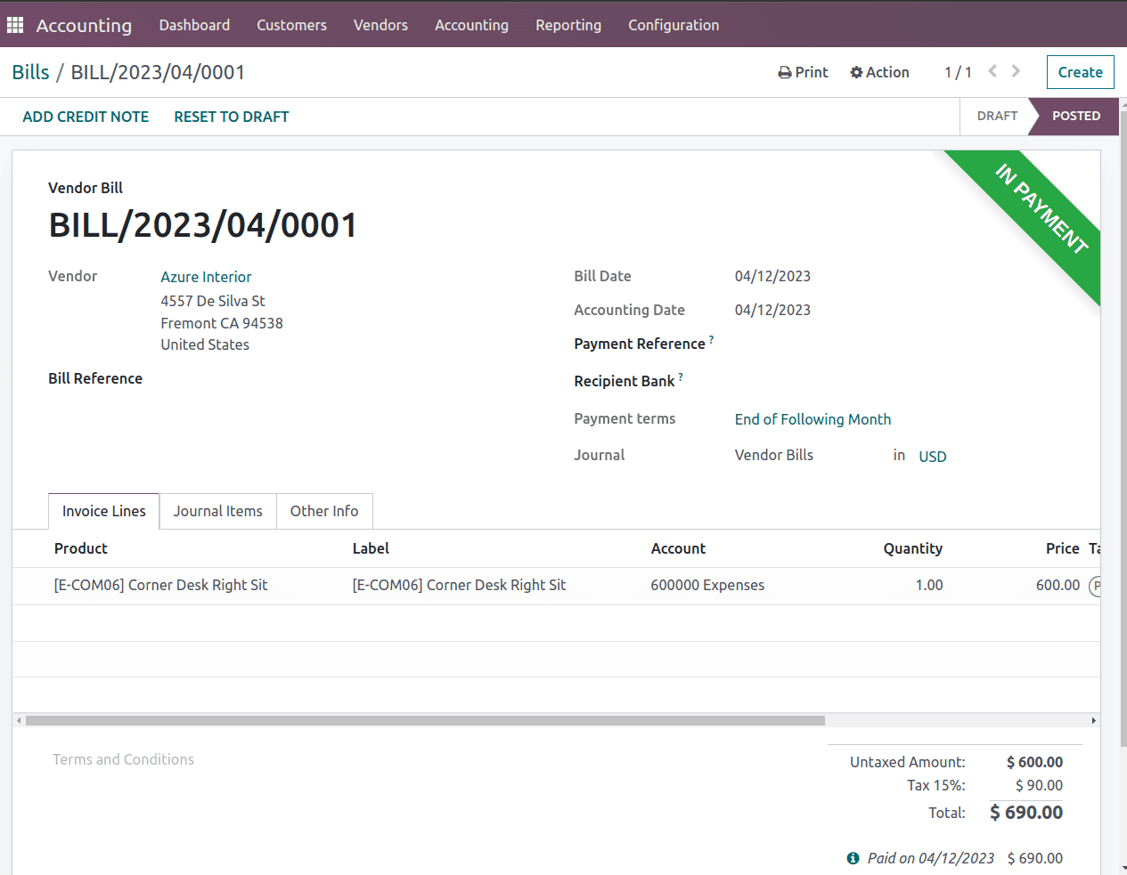 What is Cash Flow Statement in Odoo 16 Accounting