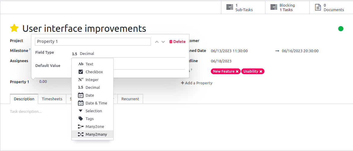 What is Property Field in Odoo 16-cybrosys