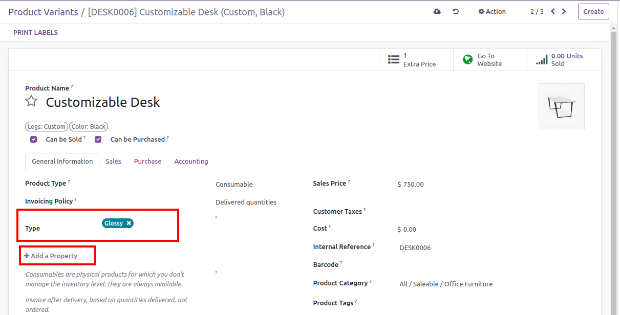 What is Property Field in Odoo 16-cybrosys