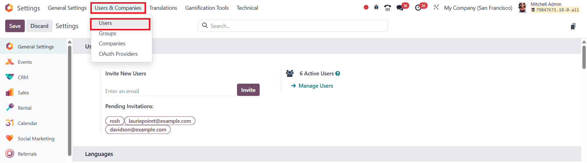 What is the Impact of Access Rights on Sales Management in Odoo 18-cybrosys