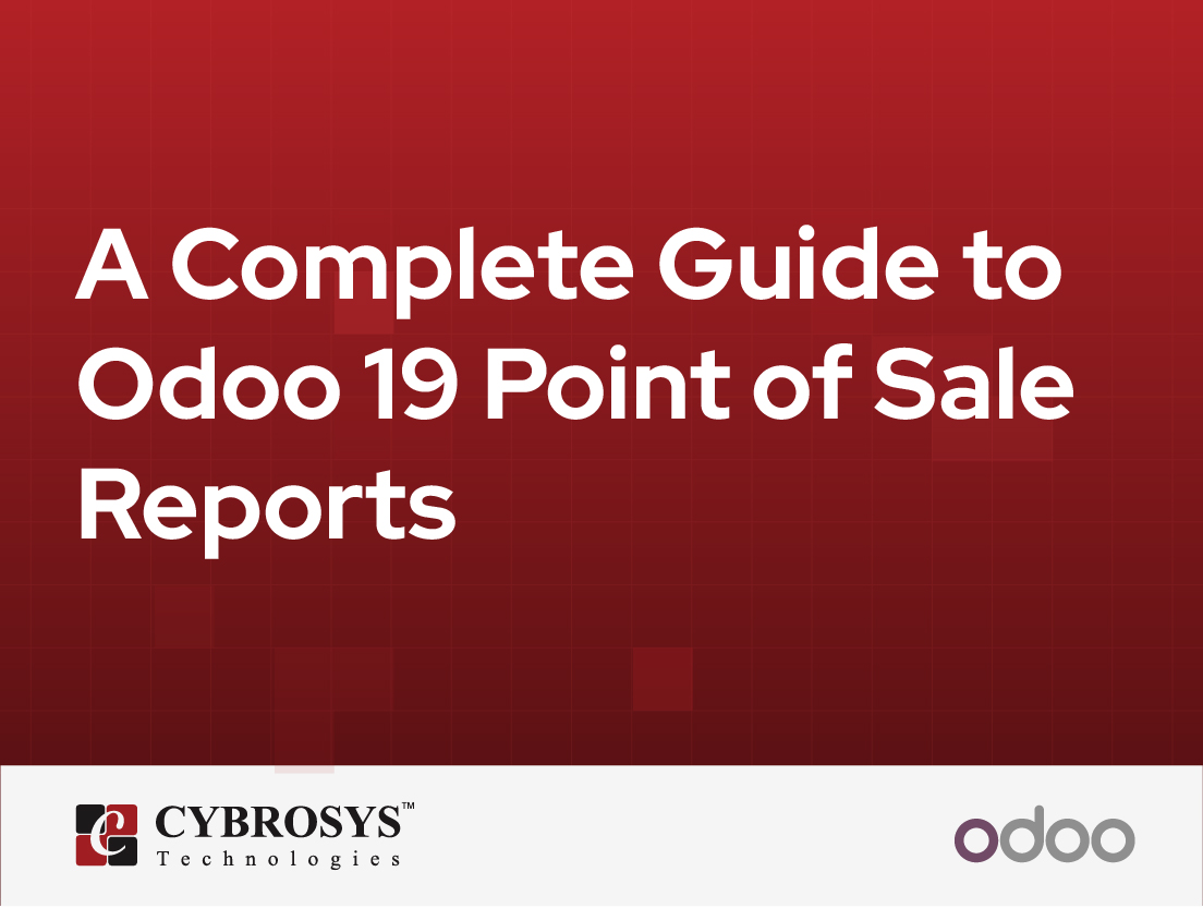  A Complete Guide to Odoo 19 Point of Sale Reports