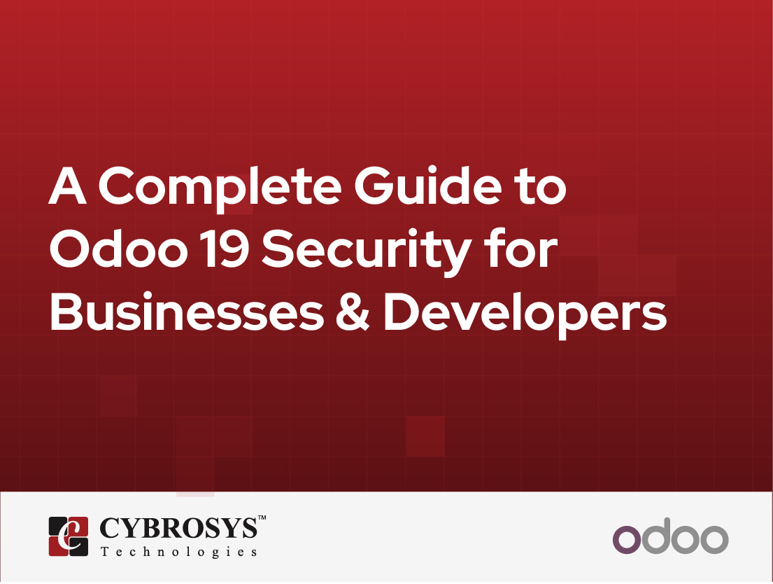  A Complete Guide to Odoo 19 Security for Businesses & Developers