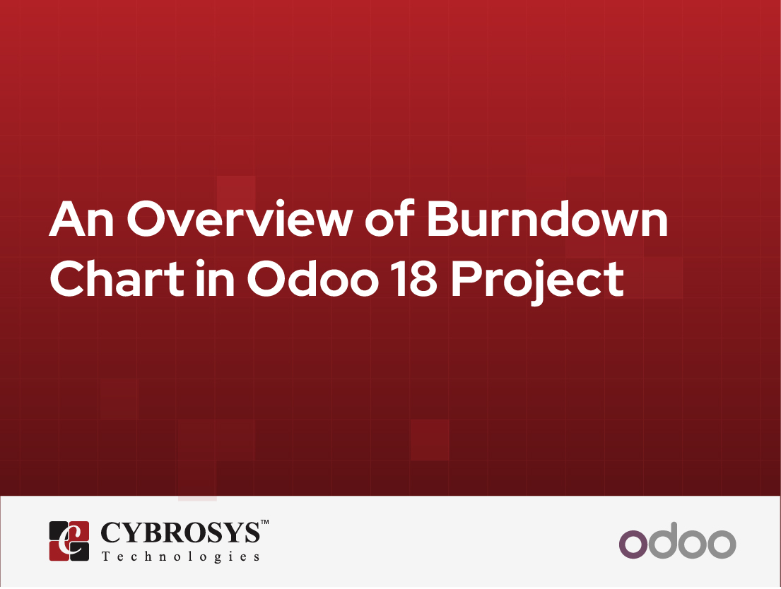  An Overview of Burndown Chart in Odoo 18 Project
