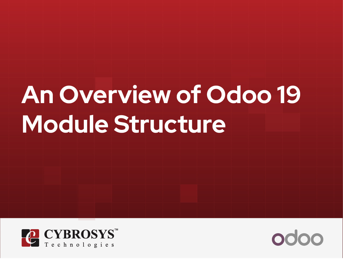  An Overview of Odoo 19 Module Structure