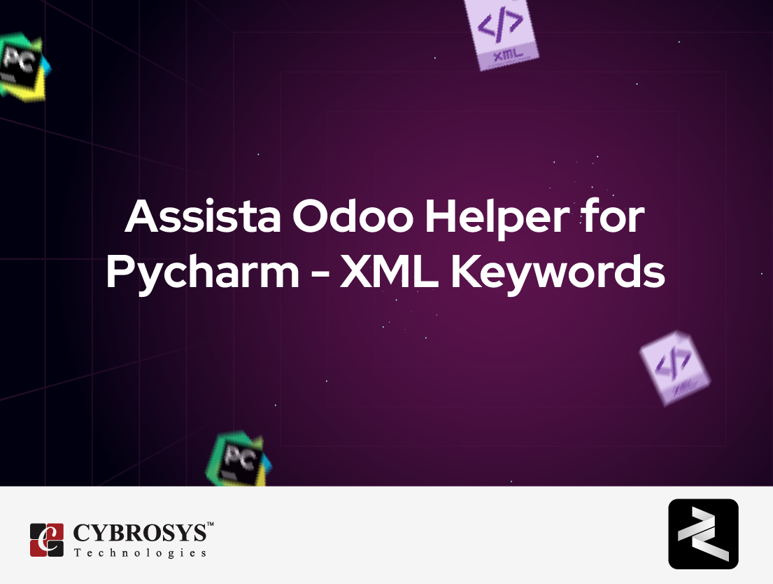  Assista Odoo Helper for Pycharm - XML Keywords