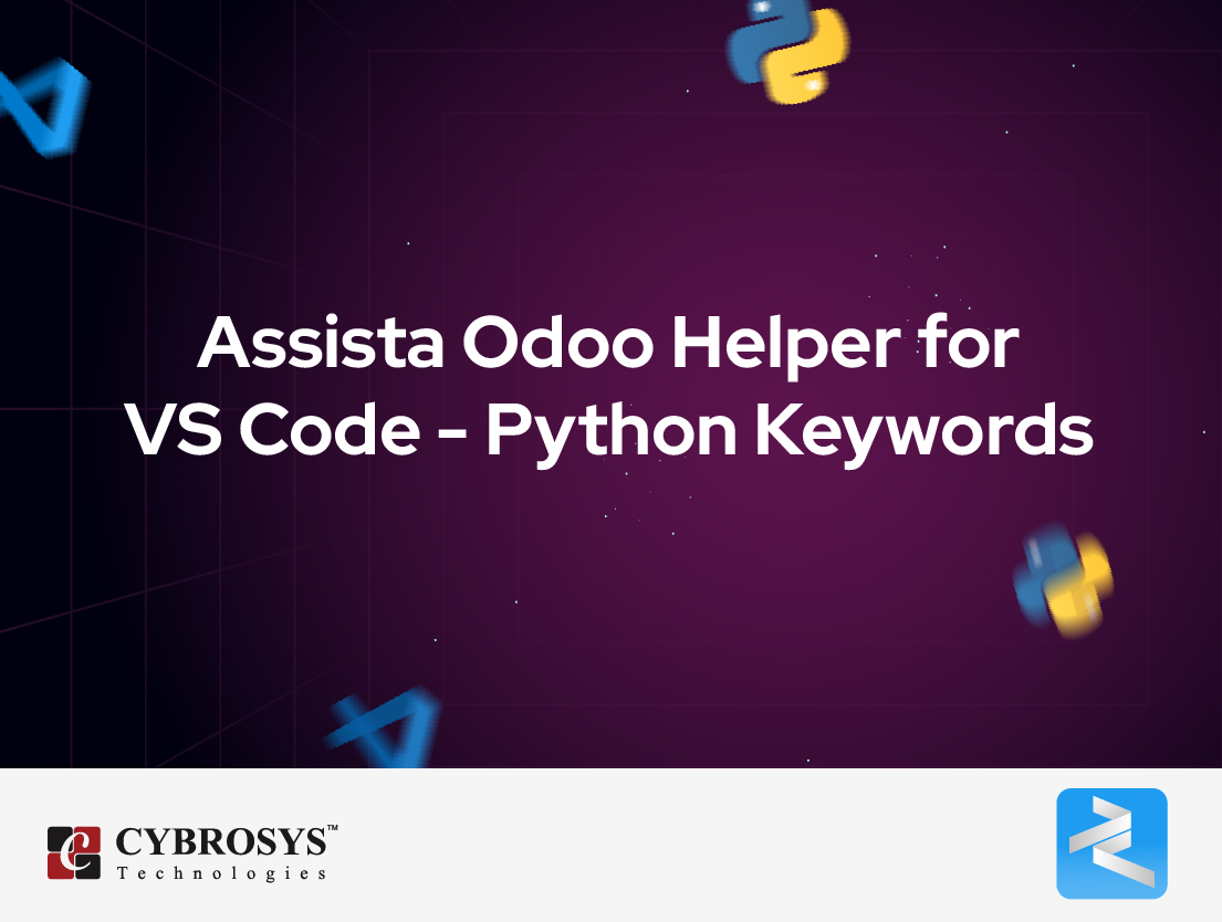  Assista Odoo Helper for VS Code - Python Keywords