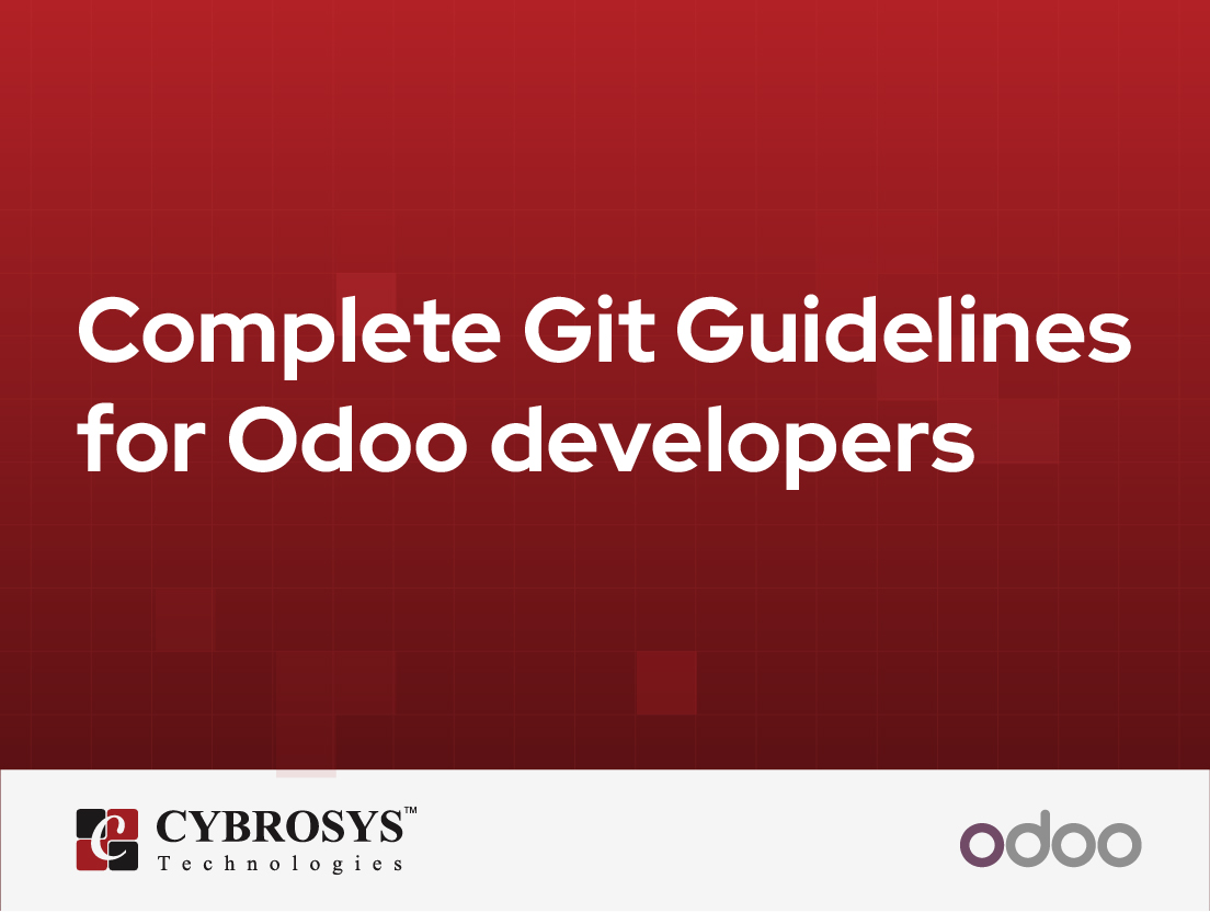  Complete Git Guidelines for Odoo developers