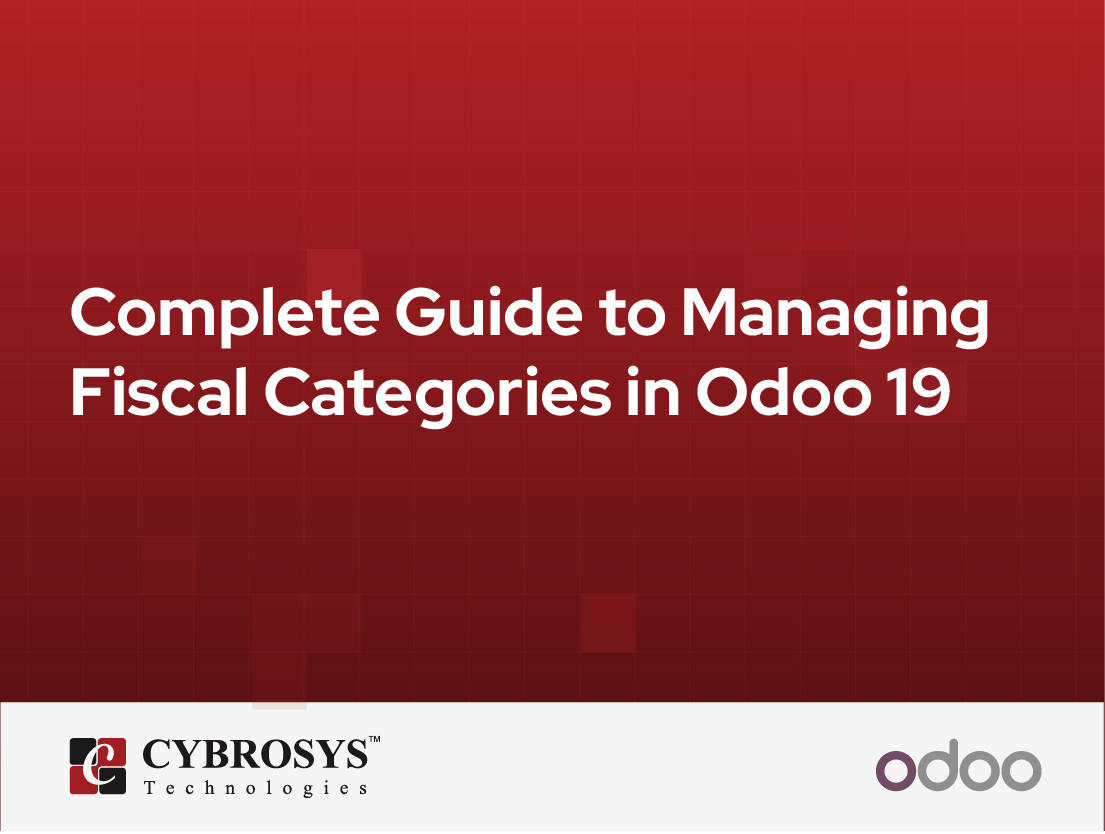  Complete Guide to Managing Fiscal Categories in Odoo 19
