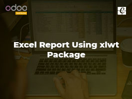  Excel Report Using xlwt Package