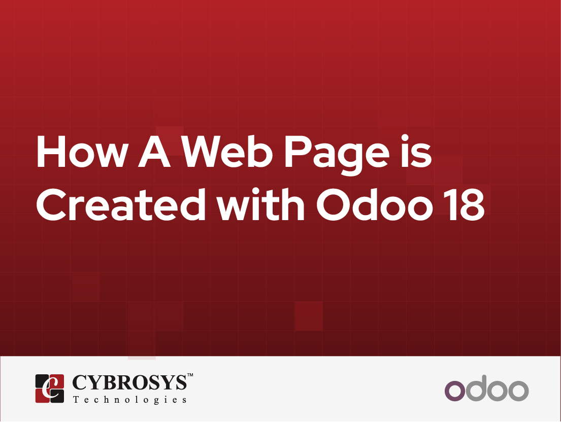  How A Web Page is Created with Odoo 18