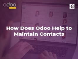  How Does Odoo Help to Maintain Contacts