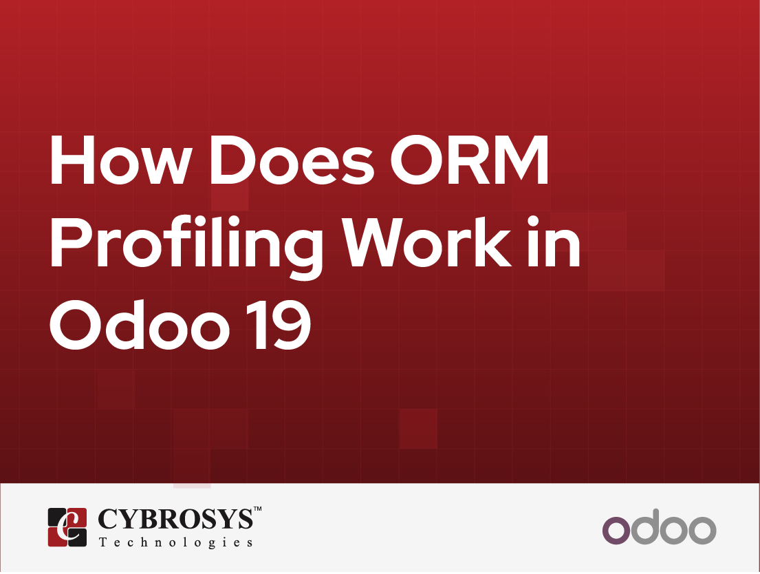 How Does ORM Profiling Work in Odoo 19