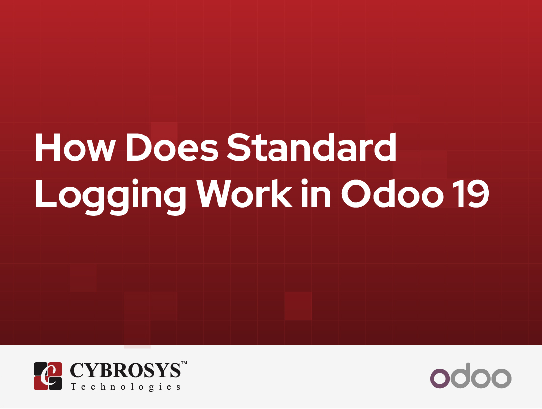  How Does Standard Logging Work in Odoo 19