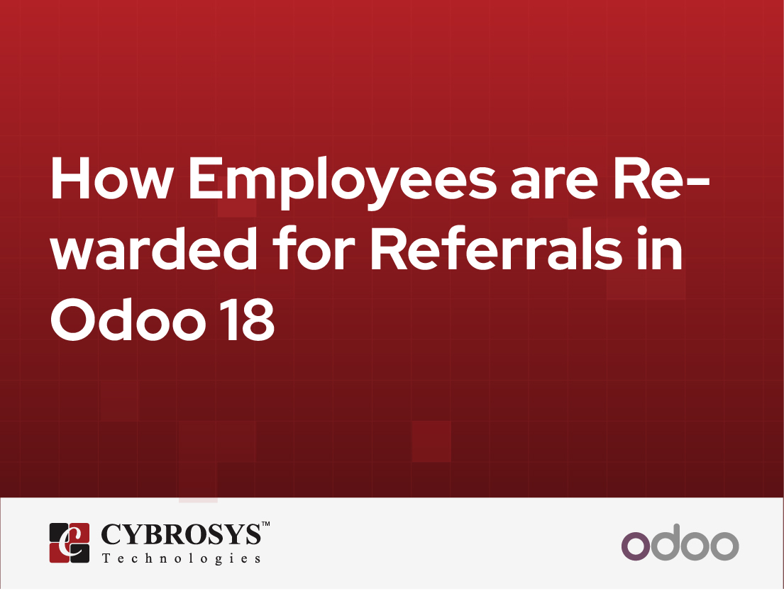  How Employees are Rewarded for Referrals in Odoo 18