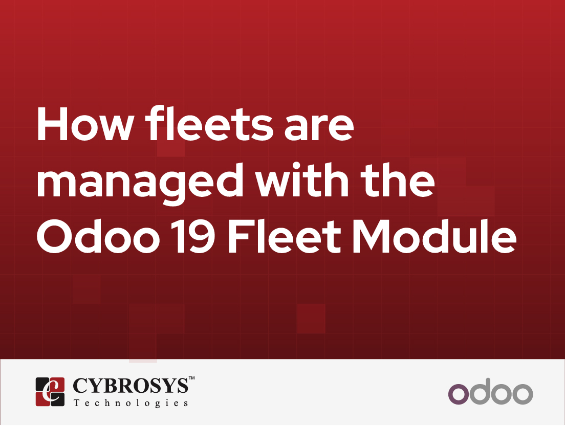  How fleets are managed with the Odoo 19 Fleet Module